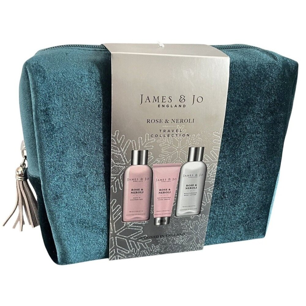 James & Jo England Rose & Neroli Body Care Holiday Travel Collection Gift Set